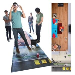 The DIES® Balcony Danger Mat is designed specifically to help you raise awareness about one’s susceptibility to the potential dangers associated with alcohol impairment in a party scene.