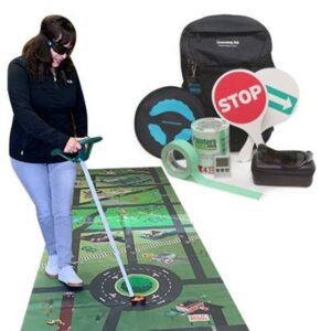Fatal Vision’s distracted driving prevention products include impairment goggles and an interactive media presentation.