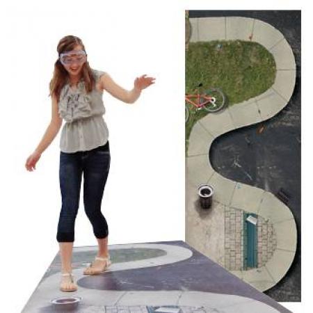 The DIES® Winding Sidewalk Mat is designed to help you raise awareness about one’s susceptibility to the dangers of alcohol impairment.